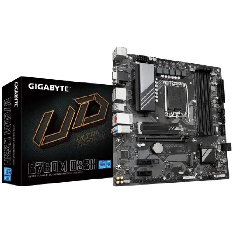 GIGABYTE B760M DS3H mATX Motherboard